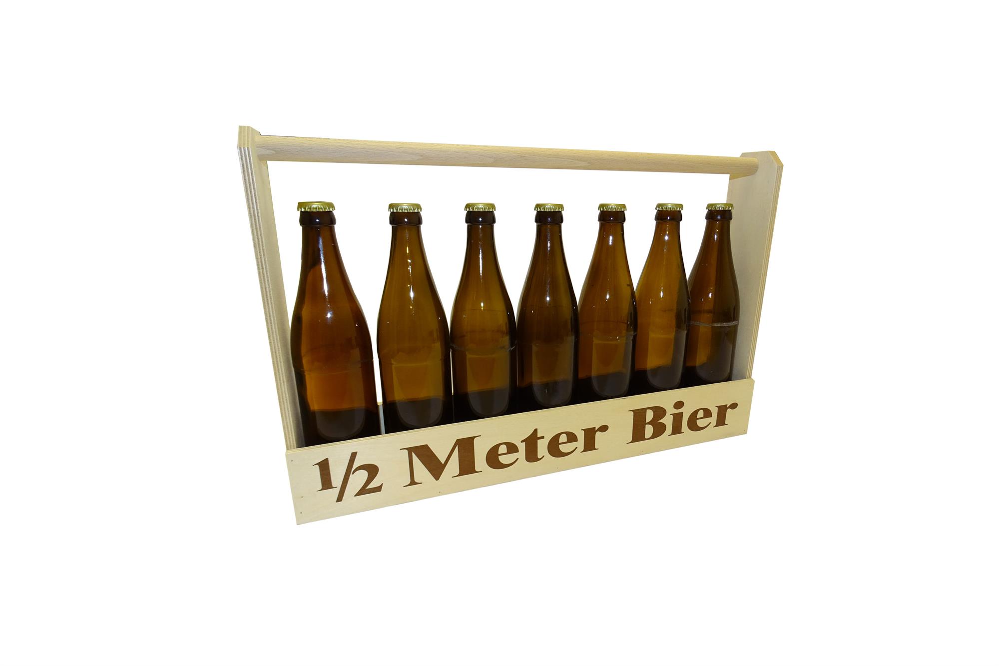 Halbmeterbier XX | 7 x 0,5 Liter Bierflaschen