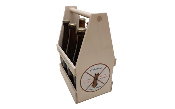 Sixxpack Bierroulette | austrinken | 6 x 0,5 Liter Flaschen
