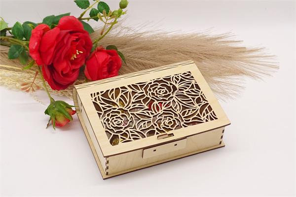 Geschenkbox Rosen