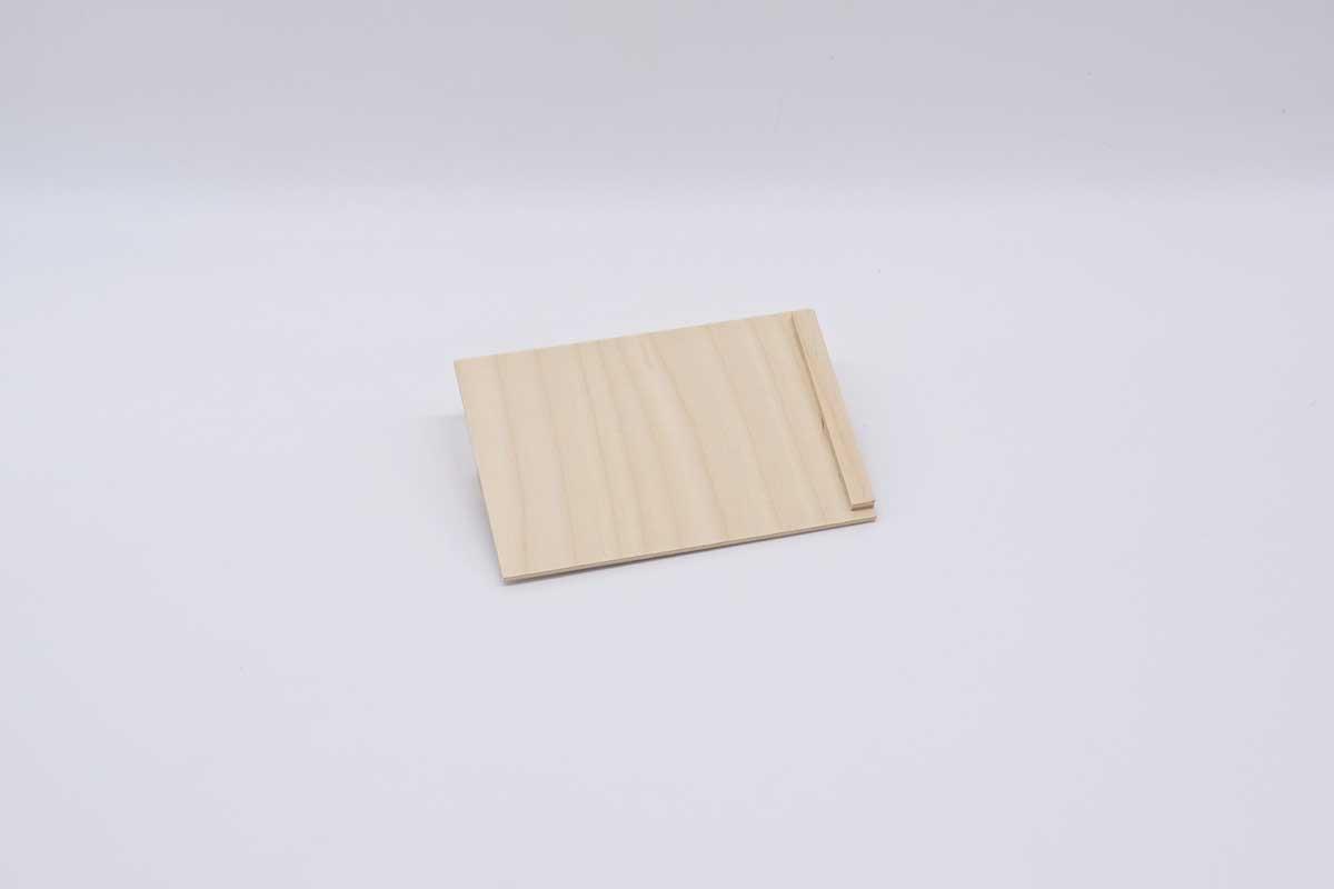 Ersatzdeckel | für Holzkiste | 12 x 8 x 4 cm