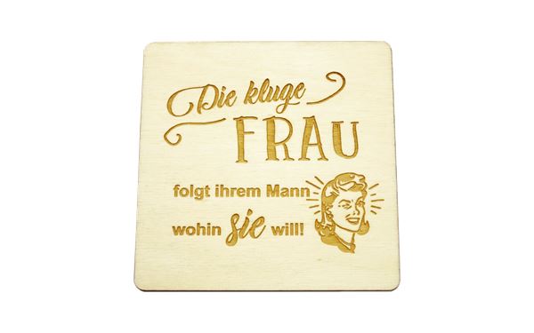 Bierdeckel / Glasuntersetzer mit witzigen Sprüchen Biergeschenke