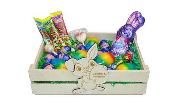 Osternest mal anders – | ein ganz persönlicher | Gruß vom Osterhasen