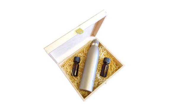 Holzkassette | 18 x 15 x 6 cm