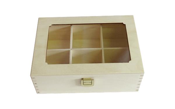 Teebox / Ordnungsbox | leer | 20 x 14 x 7 CM