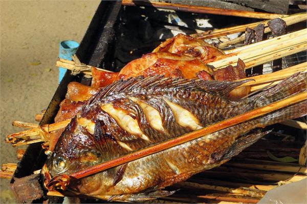 Grillspiese zum | Steckerlfisch oder | Würstchen grillen