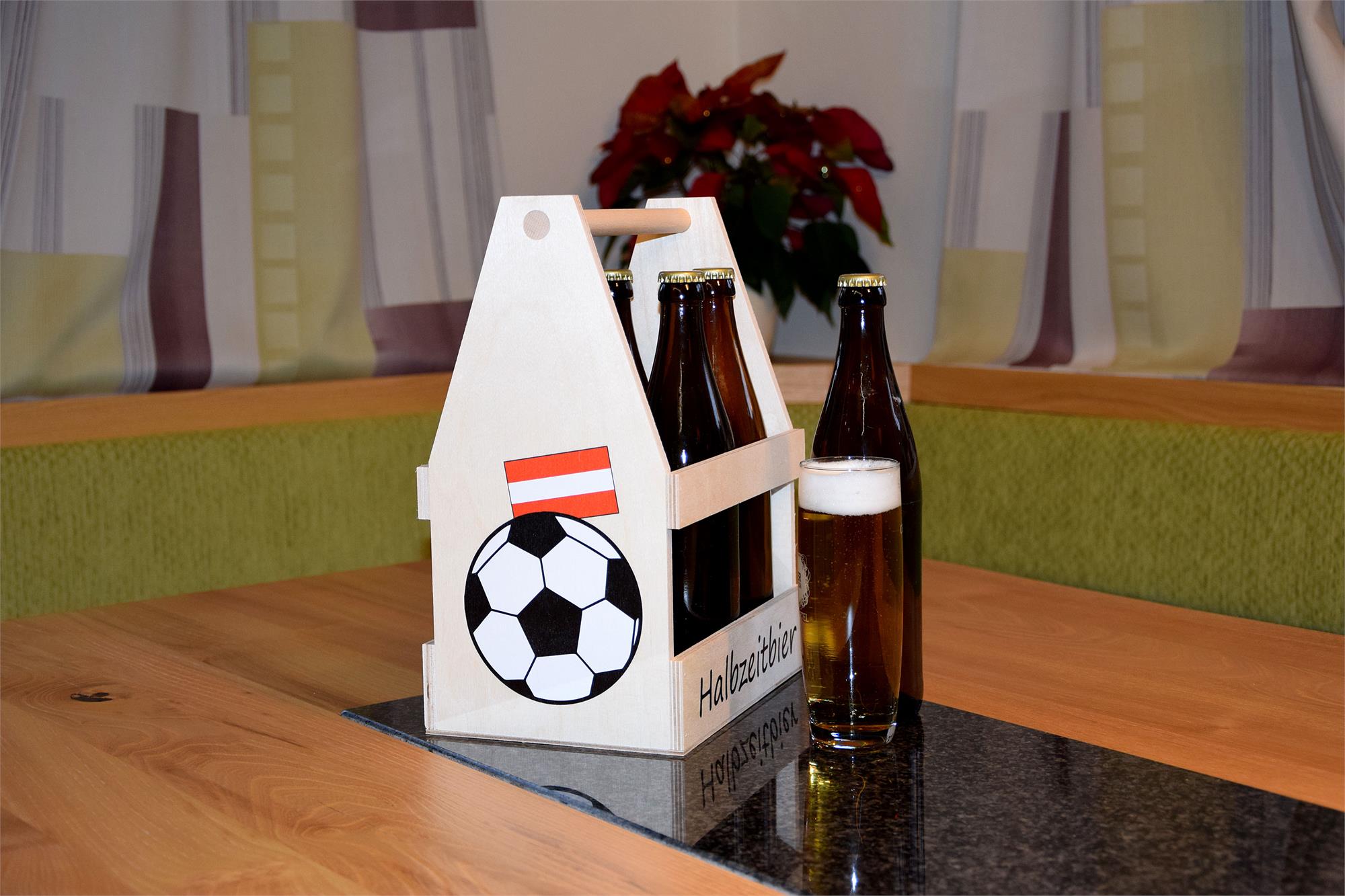 Sixxpack Fußball | Österreich | 6 x 0,5 Liter Bierflaschen