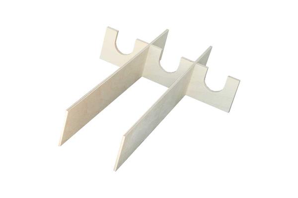 Flaschenhalshalterung | für 3 dicke Weinflaschen