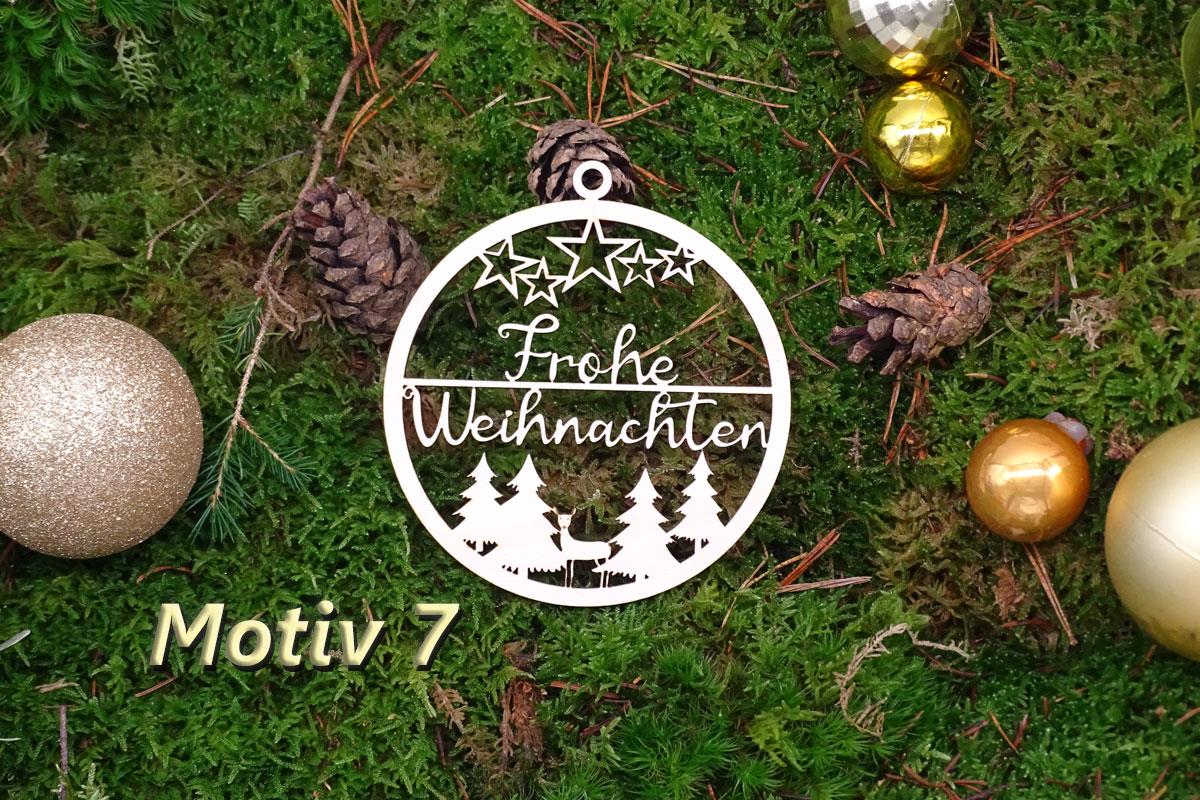 Frohe Weihnachten Baum Rentier Ornament Geschenke mit Make