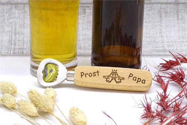 Bieröffner mit Lasergravur | Prost Papa