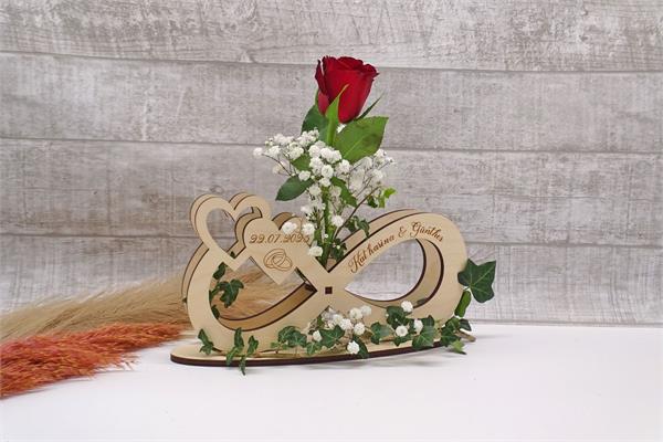 Unendlichkeitszeichen | mit persönlichem Text