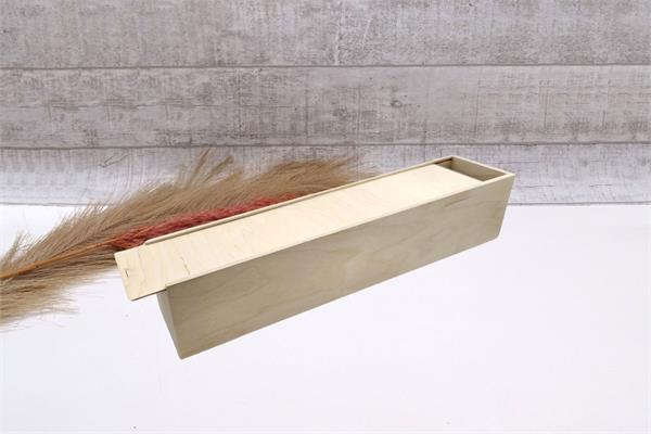 Holzkiste | 54,2 x 11 x 11 cm