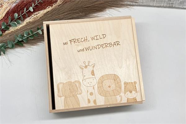 Erinnerungsbox | sei frech, wild | und wunderbar