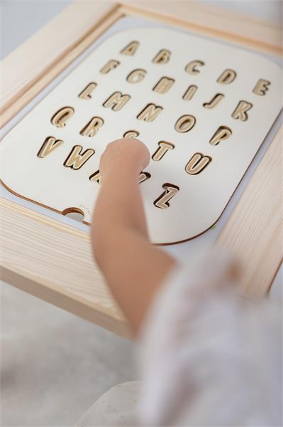 3D-Buchstabenplatte | Igelkind