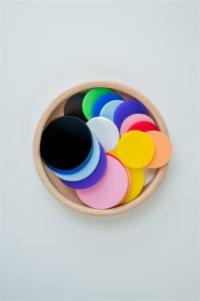 Farbchips Grundfarben | Igelkind