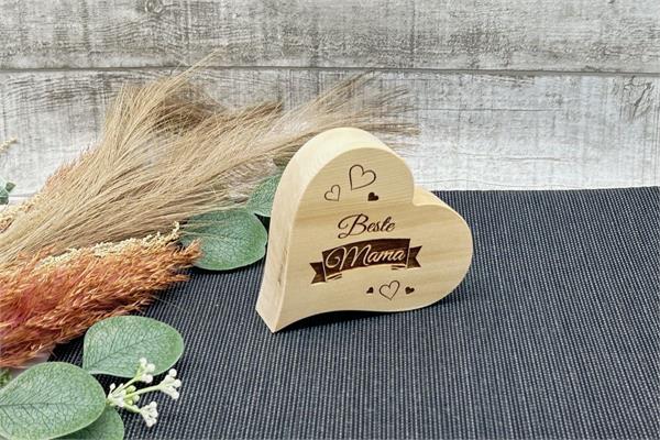 Zirbenherz Beste Mama